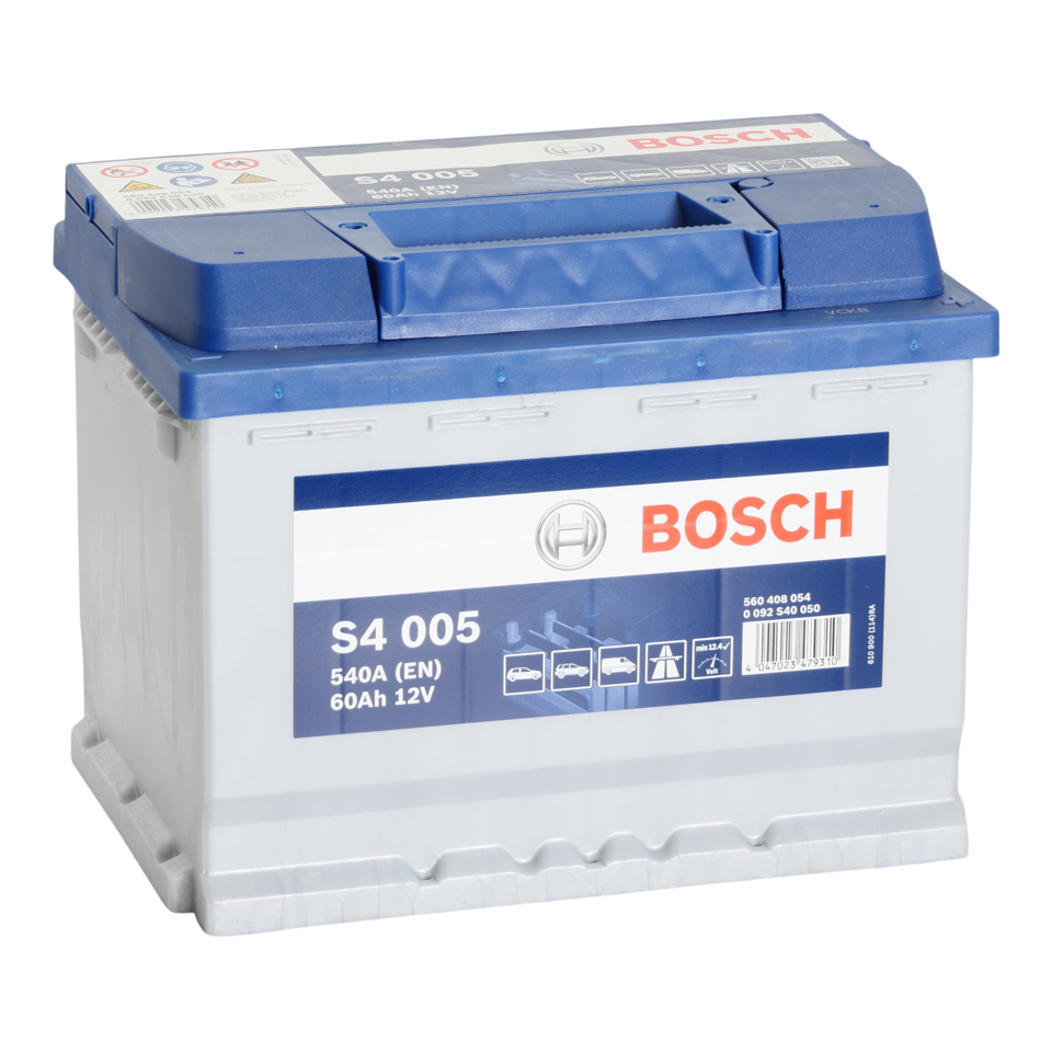 Bosch BOSCH S40 05 60Ah 540 En (обр) 242х175х190