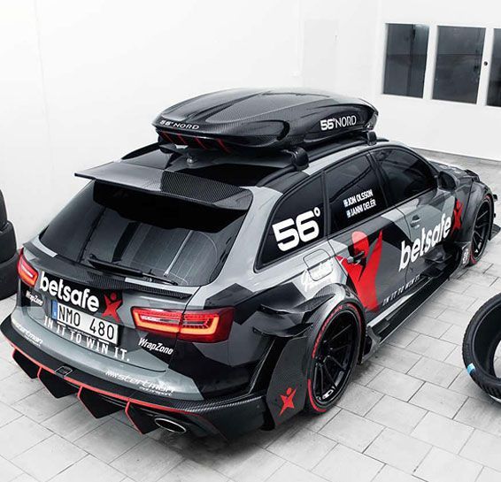 Шведский лыжник построил 950-сильную Audi RS6 в стиле DTM