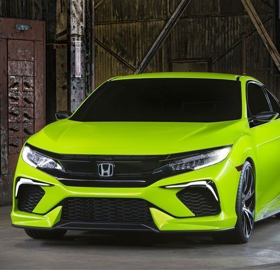 Ультраспортивный Honda Civic Concept 2016
