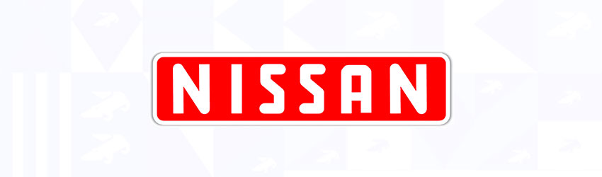 Логотип Nissan 1950 года