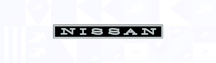 Логотип Nissan 1983 года
