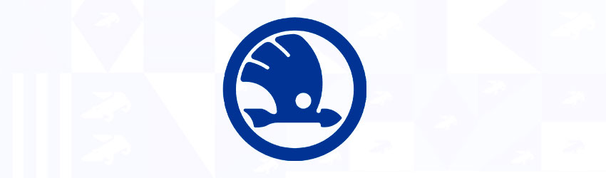 Эмблема Skoda на автомобиль