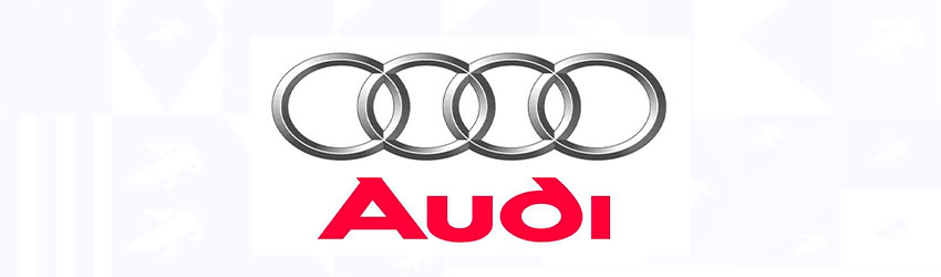 Логотип Audi 1995 года