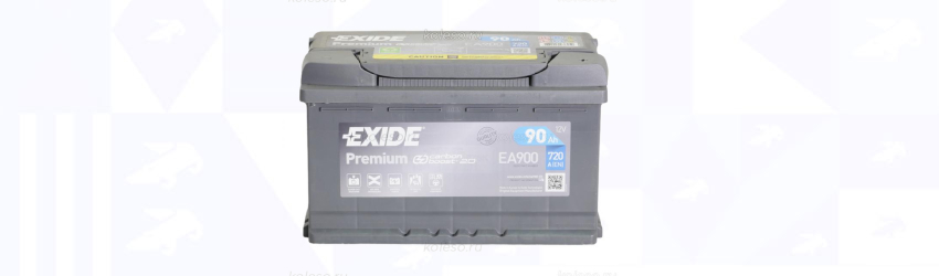 EXIDE Premium 90Ah (обратная полярность) 315х175х190