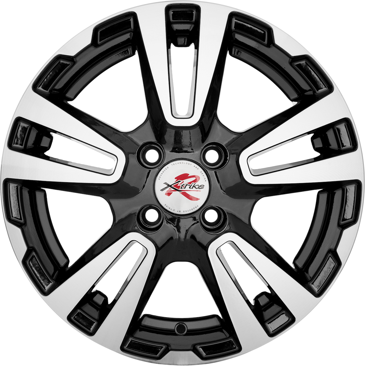 6x15 4*100 ET40 Dia60.1 BK/FP