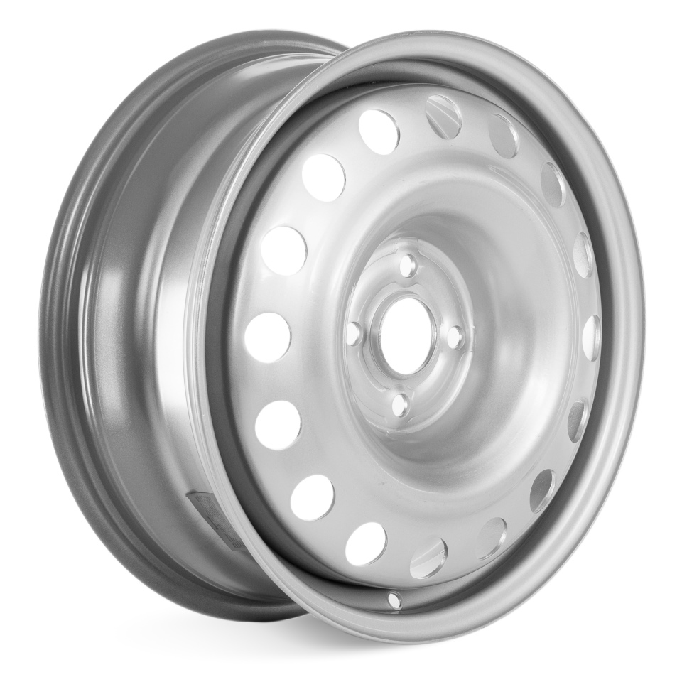 6x15 4*100 ET45 Dia54.1  Silver