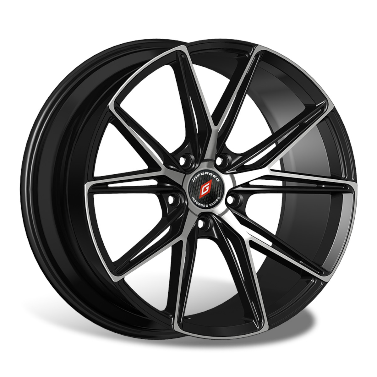 8x18 5*115 ET42 Dia70.1  Black Machined