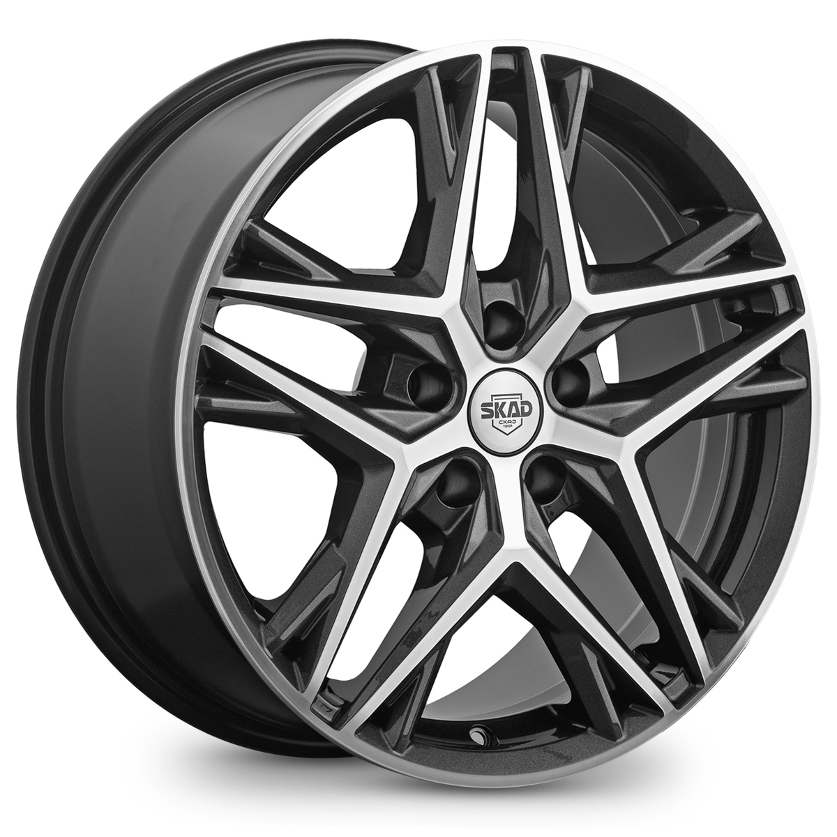 8x18 5*114.3 ET38 Dia67.1 алмаз графит