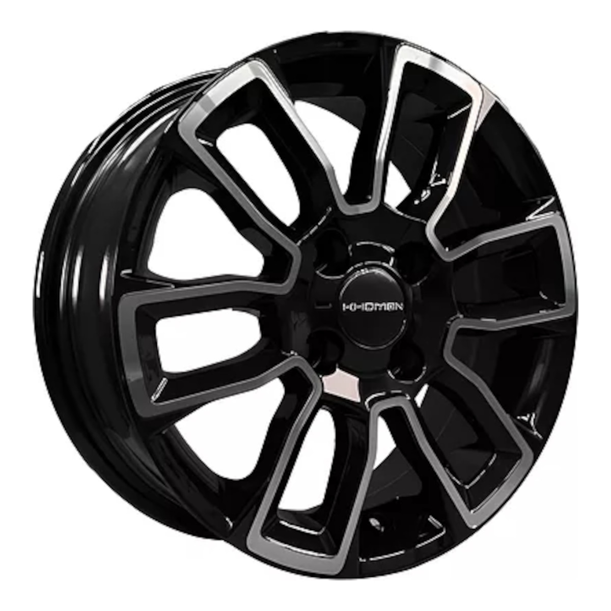 5.5x14 4*100 ET43 Dia60.1  Black-FP