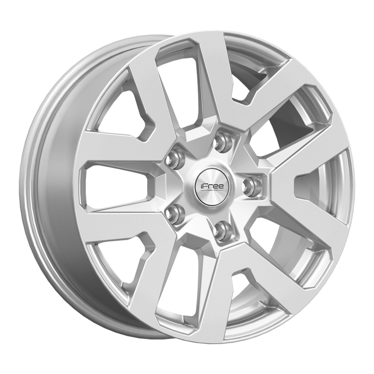 7x17 5*139.7 ET40 Dia98  Сильвер