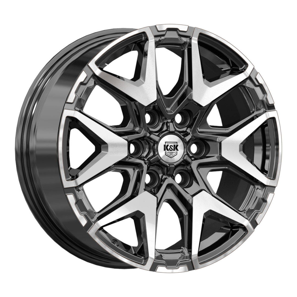 7.5x18 6*139.7 ET36 Dia100.1 Алмаз черный