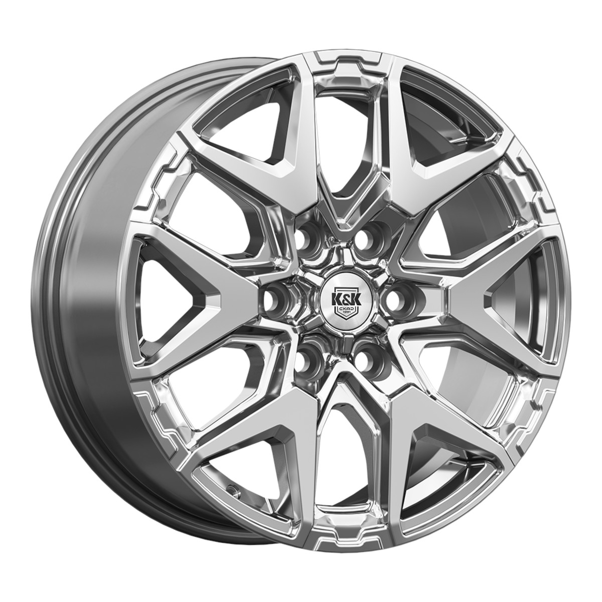 7.5x18 6*139.7 ET36 Dia100.1 Дарк платинум