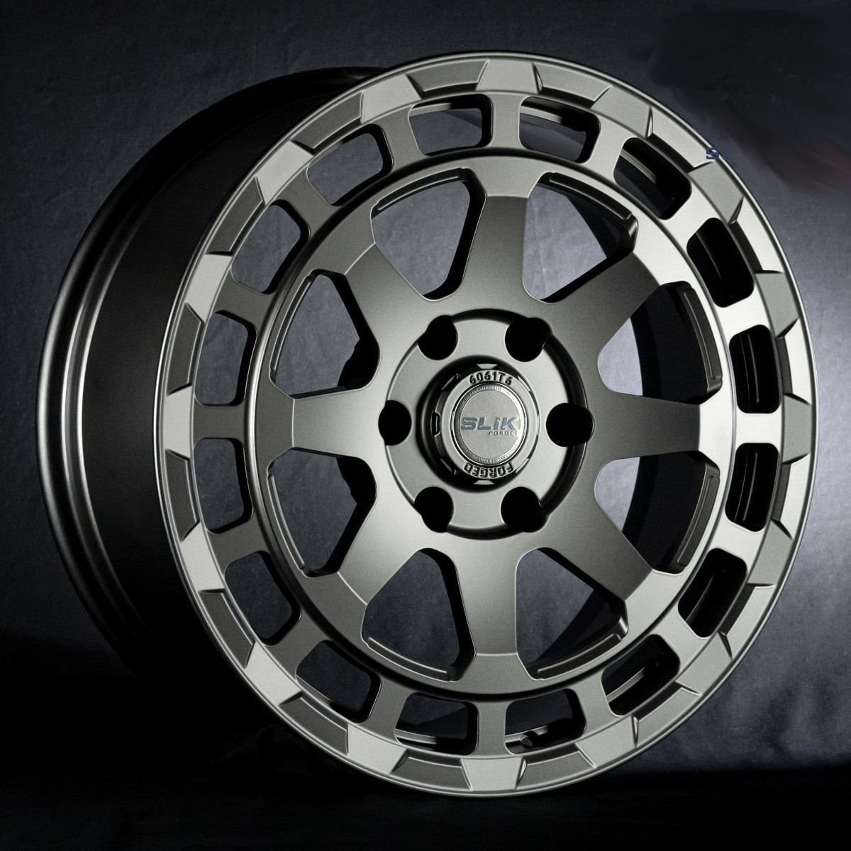 7.5x17 6*139.7 ET25 Dia106.1  BK