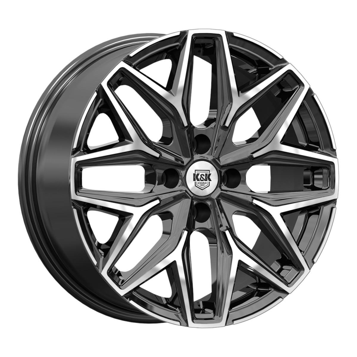 7x17 5*112 ET40 Dia57.1  Алмаз черный