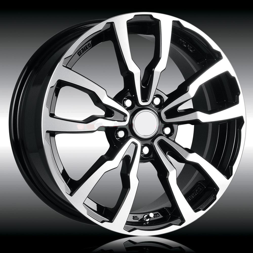 

Литой диск X'trike, Bk/fp, X-117 6.5x16/5*114.3 D67.1 ET45 BK/FP