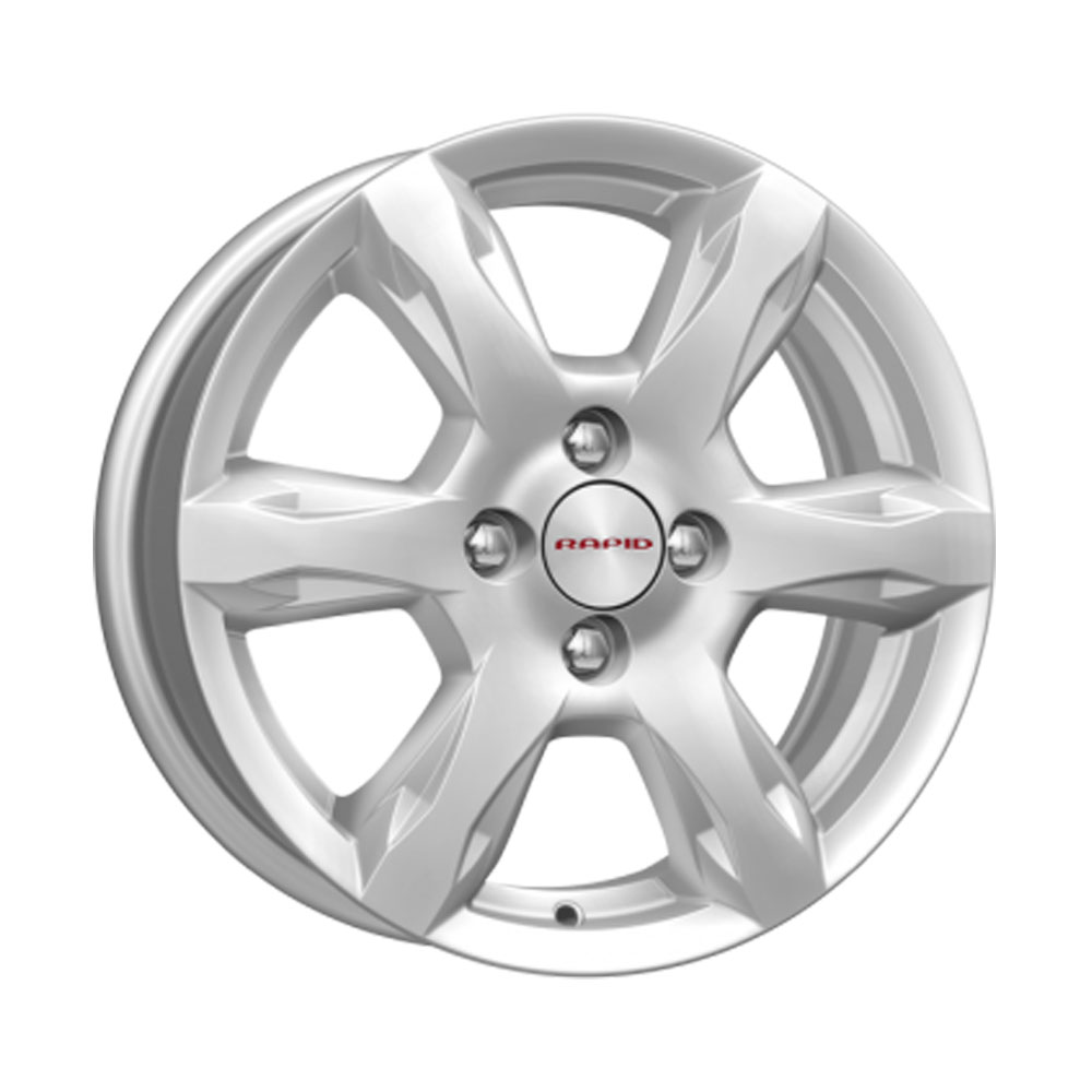 

Литой диск КиК, Silver, Nissan Almera (КС693) 6x15/4*100 D60.1 ET50 Silver