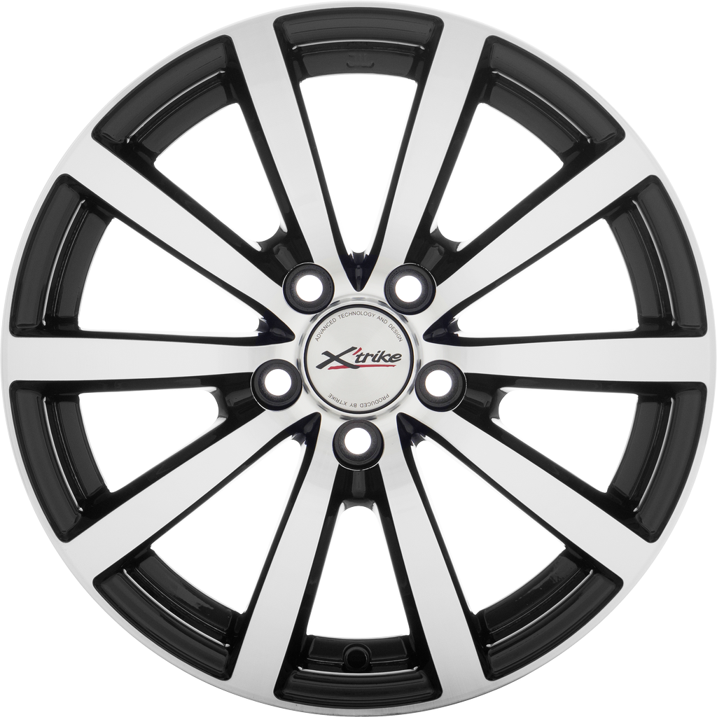 6x15 5*100 ET38 Dia67.1 BK