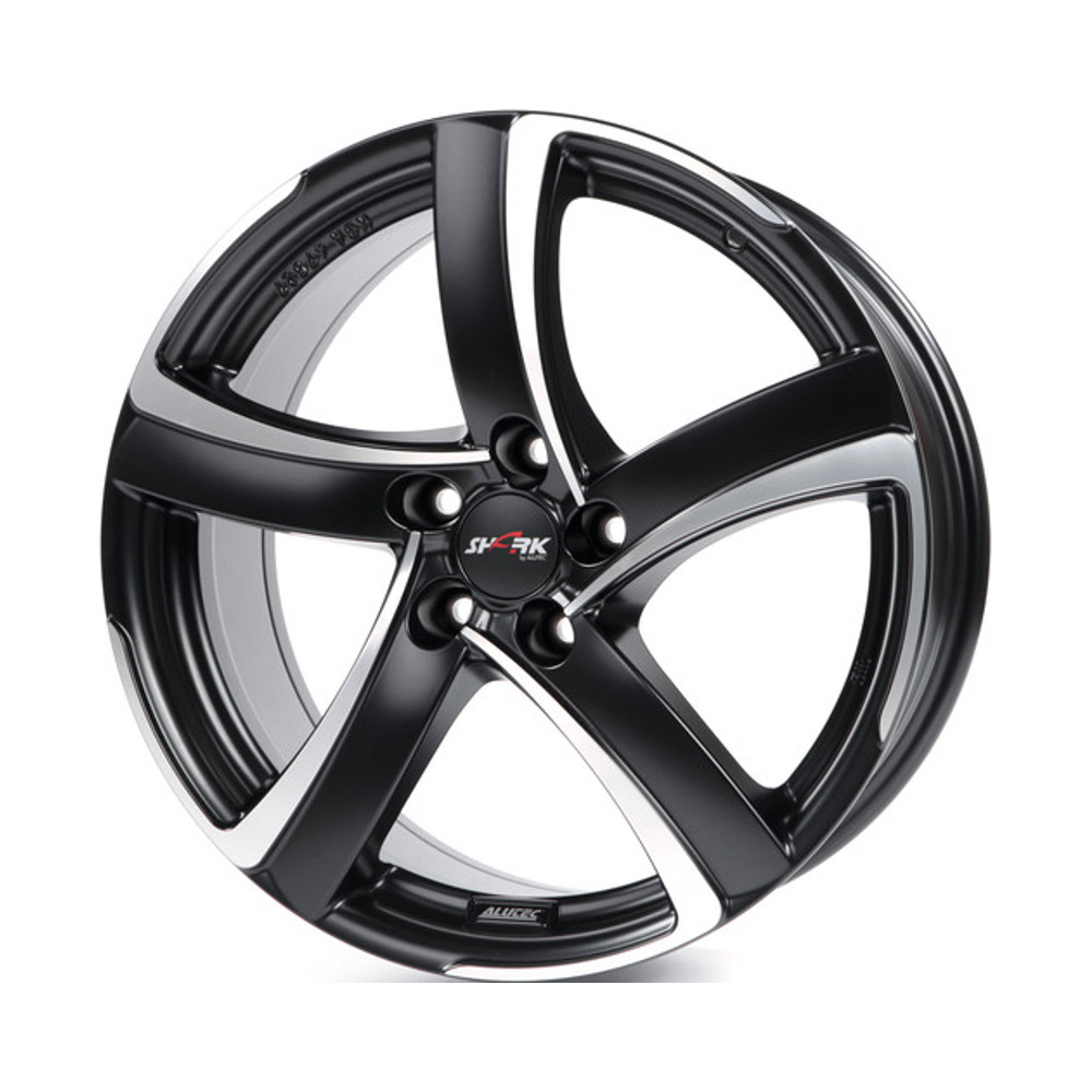 

Литой диск Alutec, Racing black front polished, Shark 8x18/5*114.3 D67.1 ET52 Racing Black Front Polished