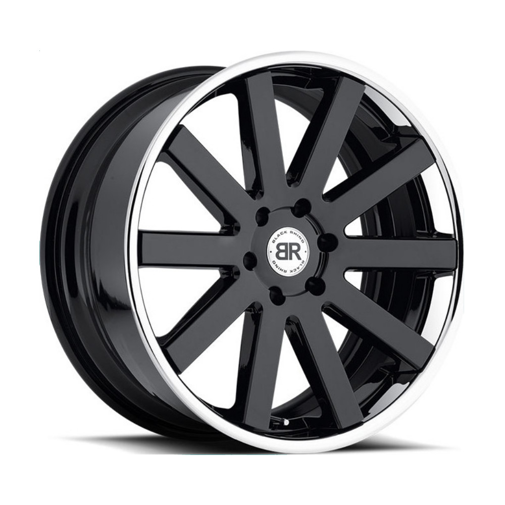 

Литой диск Black Rhino, Gloss black, Savannah 10x24/5*150 D110.1 ET30 Gloss Black