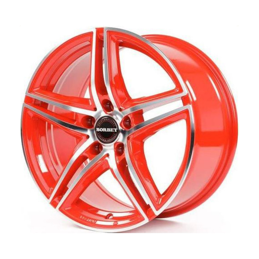 

Литой диск Borbet, Red polished, XRT 8x18/5*112 D72.5 ET45 Red Polished