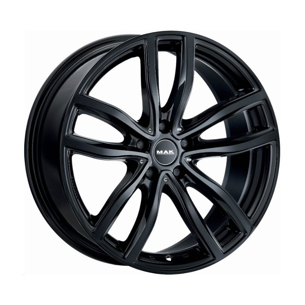 

Литой диск MAK, Gloss black, Fahr 8x17/5*120 D72.6 ET30 Gloss Black