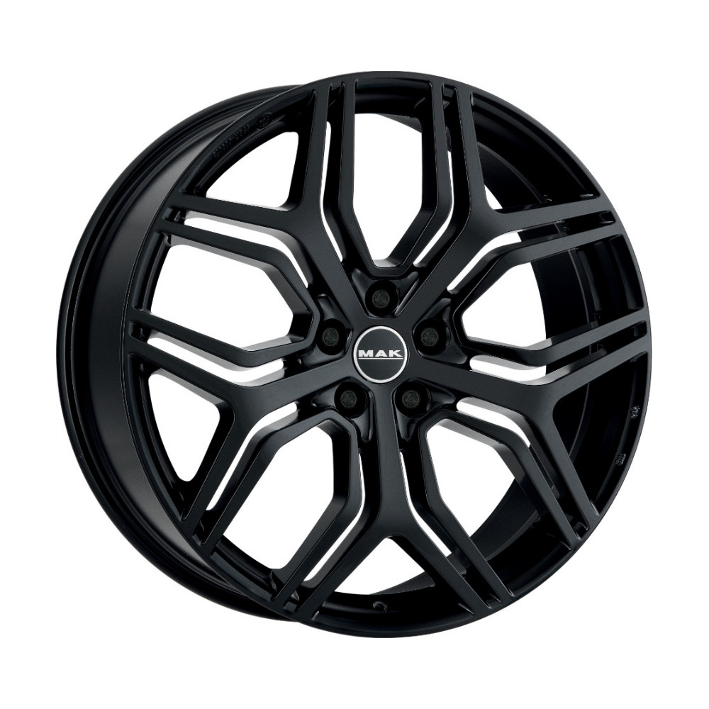 

Литой диск MAK, Gloss black, Kingdom 8.5x20/5*120 D72.6 ET47 Gloss Black