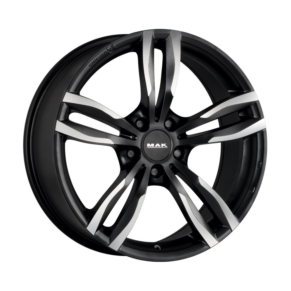 Luft 8.5x19/5*112 D66.6 ET25 Ice Black b312 8 5x19 5 112 d66 6 et25 bkf