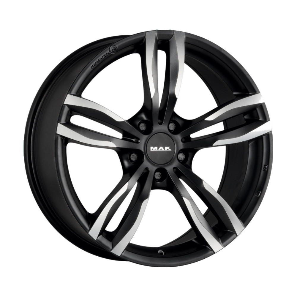 

Литой диск MAK, Ice black, Luft W 8x17/5*120 D72.6 ET43 Ice Black