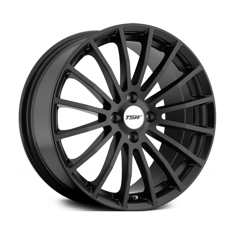

Литой диск TSW, Matt black, Mallory 8x17/5*114.3 D76 ET40 Matt Black