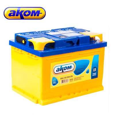 AKOM  60Ah  540 En (обр)  4607034730543 242х175х190