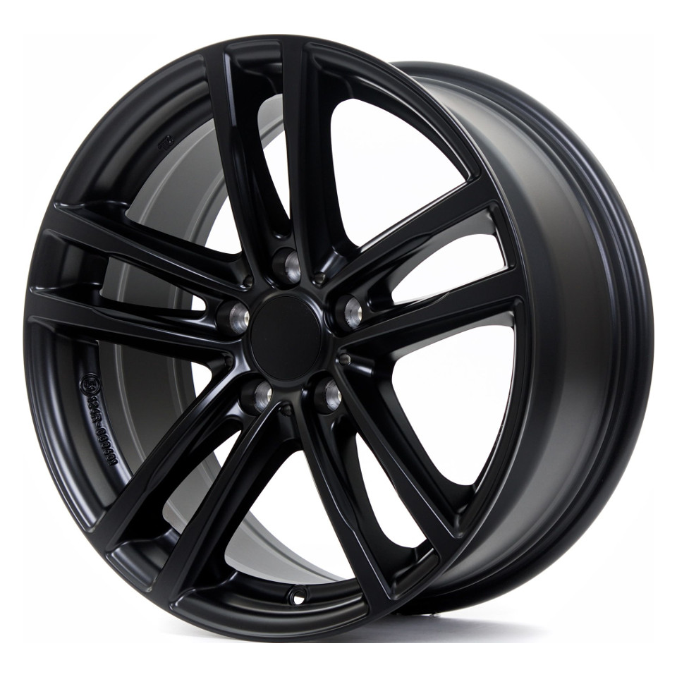 

Литой диск Rial, Racing black, X10 7.5x17/5*112 D66.5 ET27 Racing Black