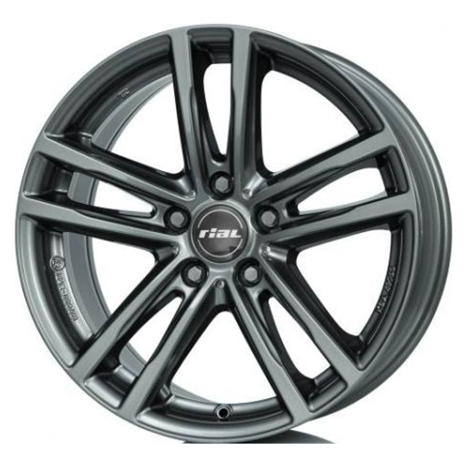 

Литой диск Rial, Metal grey, X10X 8.5x18/5*112 D66.5 ET44 Metal Grey