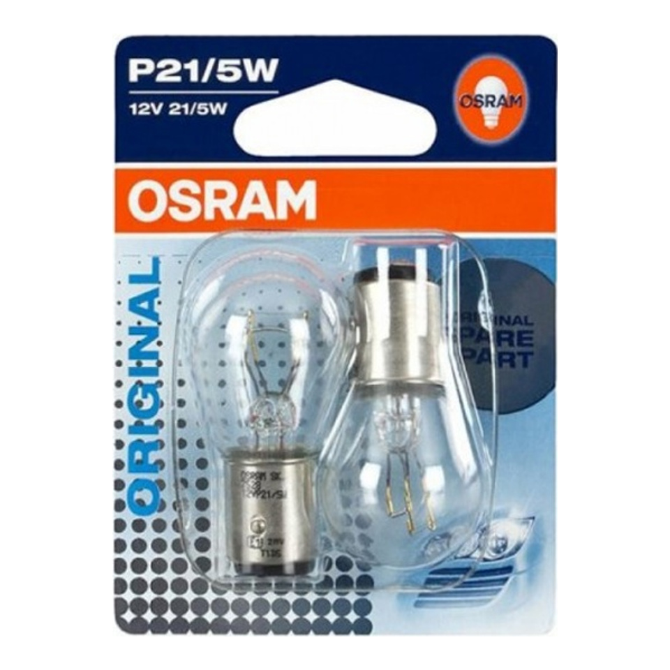 

Лампа OSRAM 7528-02B 21/5W стоп/габарит (блистер) (2шт.)