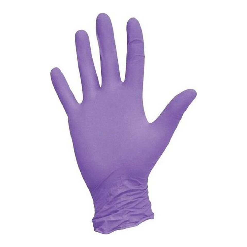 Перчатки нитриловые BI-SAFE фиолетовые XL (1шт.)