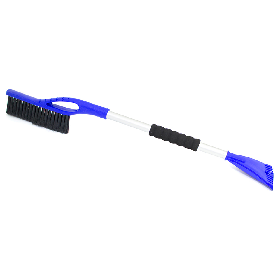 Щетка для очистки снега со скребком VETTLER VE SB-10B (78 см) синяя