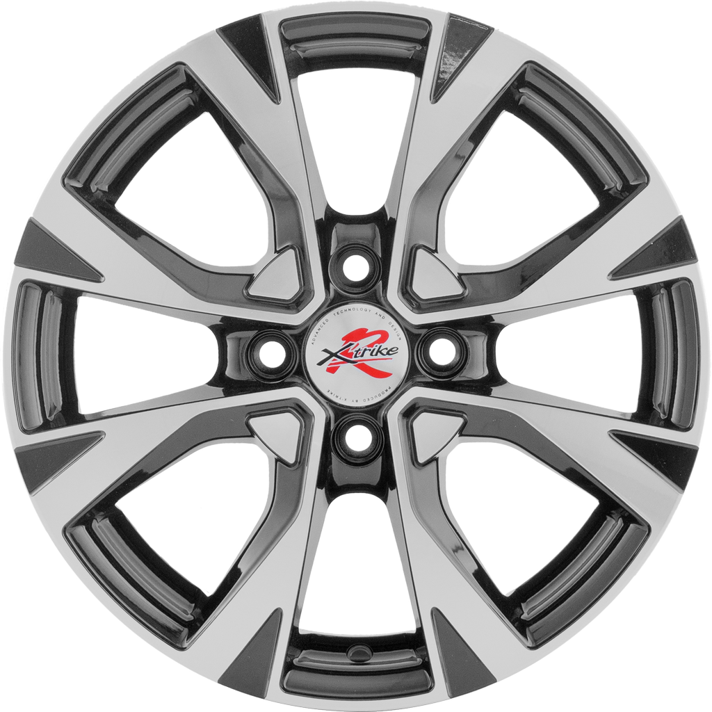 6x15 4*100 ET40 Dia60.1  BK/FP