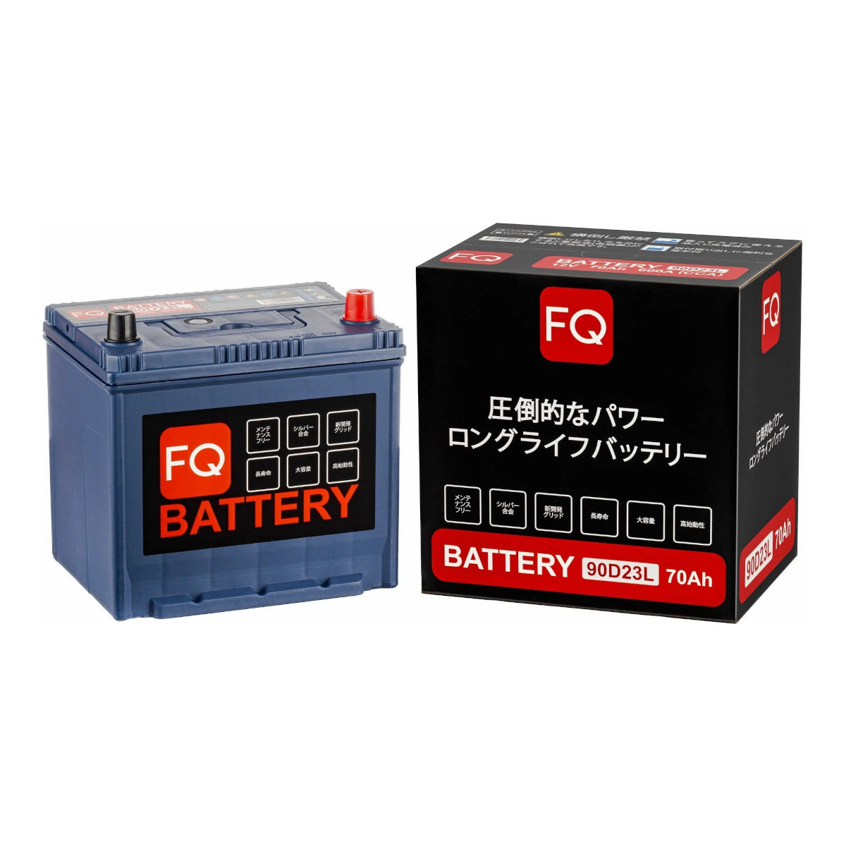 FQ  RED ENERGY SERIES  55Ah  500 En (пр)  75B24R 238х129х225