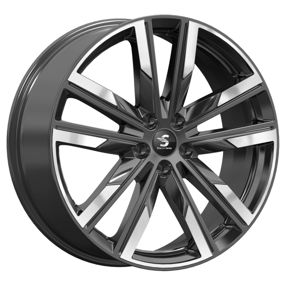 КР014 (20_Lexus RX (AL2) 8x20/5*114.3 D60.1 ET30 Diamond Black Gris mak wolf 8x20 5x112 d76 et30 black mirror