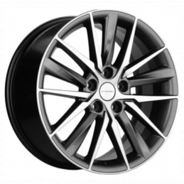 Khomen Wheels KHW1807 (Passat) 8x18 PCD5x112 ET48 DIA 57.1  Gray FP