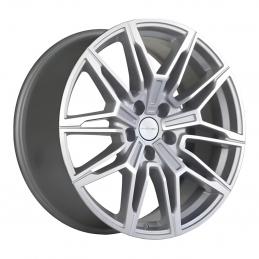 Khomen Wheels KHW1904 (BMW Front) 8.5x19 PCD5x112 ET30 DIA 66.6  Brilliant Silver-FP