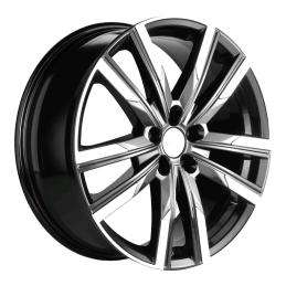 Khomen Wheels KHW1905 (FAW Bestune T77) 7.5x19 PCD5x100 ET28 DIA 57.1  Gray-FP