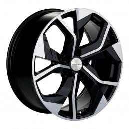 Khomen Wheels KHW2006 (Audi/VW) 8.5x20 PCD5x112 ET33 Dia66.6 Black FP