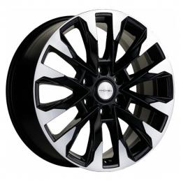 Khomen Wheels KHW2010 (Chevrolet Tahoe) 8x20 PCD6x139.7 ET28 DIA 78.1  Black FP