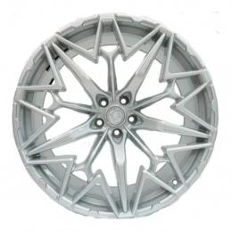 Khomen Wheels ZEUS 2202 (X5/X6/X7/Cullinan) 10x22 PCD5x112 ET30 Dia66.6 Brilliant Silver