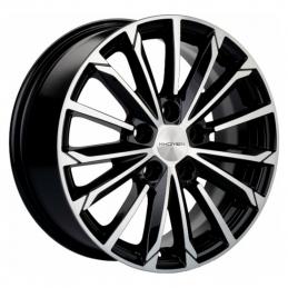 Khomen Wheels KHW1611 (Ceed/Cerato/i30) 6.5x16 PCD5x114.3 ET50 Dia67.1 Black-FP