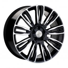 Khomen Wheels KHW2004 (Velar) 8.5x20 PCD5x108 ET45 Dia63.4 Black-FP