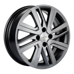 Khomen Wheels KHW1609 (Rio II/Solaris II) 6x16 PCD4x100 ET46 DIA 54.1  Gray