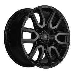 Khomen Wheels KHW1723 (Toyota LC Prado/Lexus GX) 8x17 PCD6x139.7 ET25 Dia106.1 Black