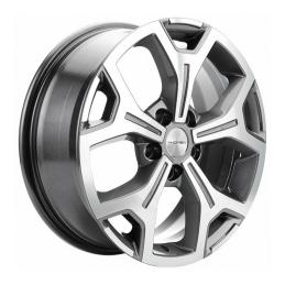 Khomen Wheels KHW1710(2) (Mercedes Vito) 6.5x17 PCD5x112 ET50 Dia66.6 Gray-FP