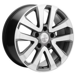 Khomen Wheels KHW2003 (LX570/LC100/LC200) 8.5x20 PCD5x150 ET58 DIA 110.1  Gray-FP